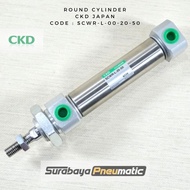 CKD Japan - Round Cylinder - SCWR-L-00-20-50 - Pneumatic Cylinder