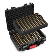 Kinghardcase 350 Round Bullet Locking Storage Case - Travel Safe/Mil Spec/Waterproof Ammo Box - for 