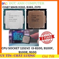 CPU socket 1151 V2 I3/8100/ 9100F/ 9100E/ 9100, ,Cpu generation 8 9 running main h310, b360, b365, z