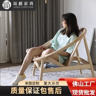 Terrace Small Coffee Table Solid Wood Table Chair Balcony Outdoor Furniture High-End Three-Piece Set