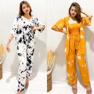 [BISA COD] Kalelula Kemben Cardigan 1Set Setelan | Tie Dye Setelan Cardigan | Setelan Kemben Cardiga