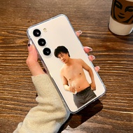 Eason Eason Suitable for samsung s23 Phone Case Cover Galaxy S24+Transparent Ultra Funny s22/s21/s20