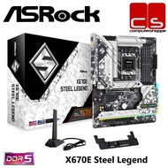 ASRock X670E Steel Legend AM5 ATX Gaming Motherboard + AMD 7000 Series Processor Combo