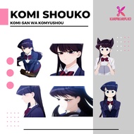Komi Shoko Sticker | Komi Can't Communicate | Water Proof Vinyl Anime Sticker