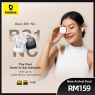 Baseus BS1 NC Semi-in Ear TWS // Bass BP1 Pro ANC Wireless Earbuds [Free gift Powerbank unable to sh