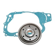 Starter One‑Way Clutch Gear With Gasket for Suzuki 12600-15820 -15822 Suzuki AN400 Burgman 400 K3/K6