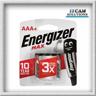 ENERGIZER AAA MAX BATTERY / BATTERY AAA / TRIPLE A BATTERY