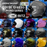 Gracshaw G919i Glazzo Mono Plain Colour Helmet G919i Helmet ARC RITZ / Similar ARC RITZ HELMET ACES 