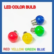 LED Color Bulb / Mentol LED lampu Hari Raya B22