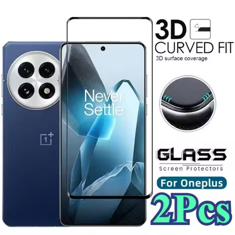 2Pcs 9D Screen Protector for Oneplus Ace 5 3 2 3V 2V Pro Nord CE4 CE3 N30 SE Protection Glass for On