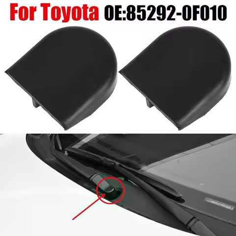 Front Wiper Arm Nut Cap Bolt Cover For Toyota Hilux Land Cruiser Prado Mark X Mirai Opa Porte Spade 