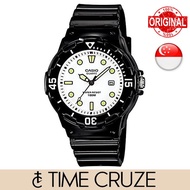 [Time Cruze] Casio LRW-200H Black Resin Analog Women Kids Watch LRW-200H-7E1VDF LRW-200H-7E1 LRW200H