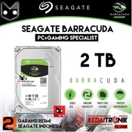 New Harddisk Internal SEAGATE BARRACUDA 2TB 3.5" HDD PC CCTV Gaming 3.5