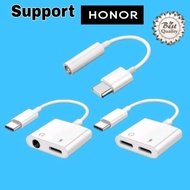 Type-C Audio Jack For Honor Magic 7 6 5 Pro Honor 200 100 90 70 50 X9c X9a X9 DAC Type-C To 3.5mm Ea