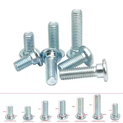 Motorcycle Brake Disc rotor Screws Bolts Universal Carbon Steel M8 x 1.25mm x 16/25/30/35mm For Hond
