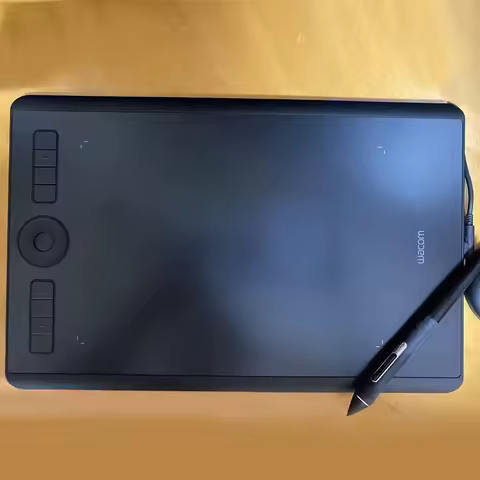 Wacom PTK670 Professional Intuos Pro Drawing Tablet Digital Graphic Sketch Pad Upgrade Model of PTK6