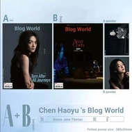 Blog World Magazine August Journal Chen Haoyu A+B Cover: A+B Cover Magazine+August Journal Chen Haoy