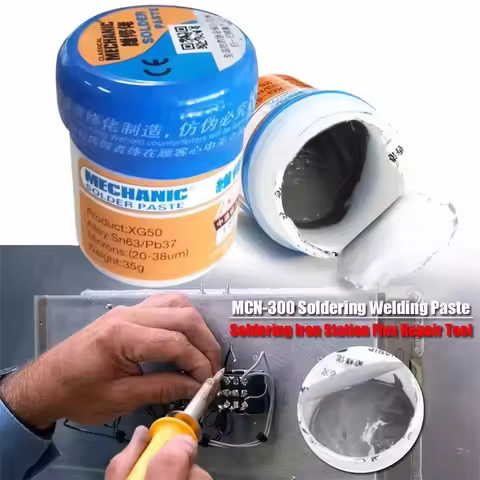 MECHANIC XG Series 183℃ Tin Solder Paste Environment Friendly Soldering Flux for Mobile Phone IC CPU
