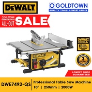 DeWALT - Table Saw 10" 250mm 2000W 50/60hz DWE7492-QS Original Powertools