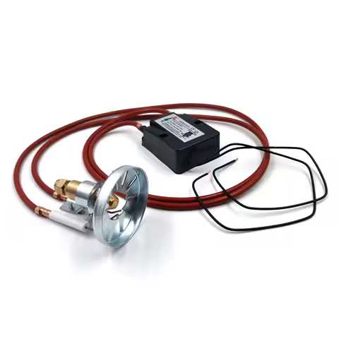 Ignitor System Burner Oil Nozzle Brass Waste Oil Fuel Nozzle High Voltage Pulse Ignition Boiler Stab