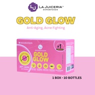 LA JUICERIA Gold Glow Honey Turmeric Shot (10 Bottles)