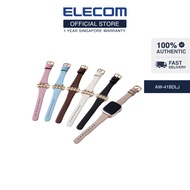 ELECOM AW-41BDLJ APPLE WATCH 41/40/38MM/SOFT LEATHER BAND/SLIM