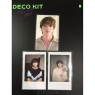 Taehyung BTS Deco Kit Photocard