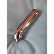 Squeeze the nanti shower connection