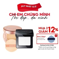 Perfect Foundation Makeup Combo: Hexze Cushion + Carslan Pressed Powder - Smooth, Long Lasting, Oil 