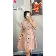 Vietnam Dress Fake Button