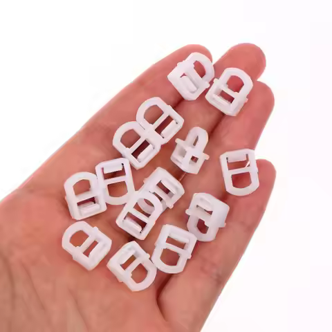 20Pcs Car DIY Accessories 3mm 6mm 9mm For Truck Curtain Slider FH FE FM Automotive Plastic Fastener 