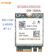 DW1820A BCM94350ZAE BCM94356ZE 802.11ac BT4.1 867Mbps wifi Adapter BCM94350 M.2 NGFF WiFi Wireless C