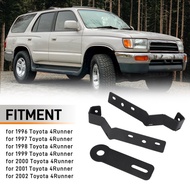 Ditch Light Pod Mount Bracket Hood w/ Bolts Add ditch lights tool For Toyota 4Runner 1996-2002 2000 
