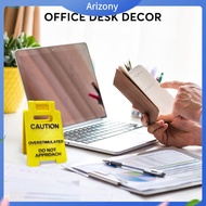 《penstok》 Office Humor Decor Colorful Workspace Decor Quirky 3d Printed Desk Sign Funny Office Warni