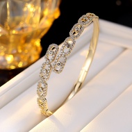 Copper Bracelet 环环相扣gelang tembaga轻奢Charm bracelet for woman mothers day gift ideas 0.00 Barang Free