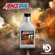น้ำมันเครื่อง แอมซอย (Amsoil) SAE 10W-50 100% Synthetic ขนาด 946 mL (1 US QT)