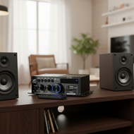 AK380 800W Bluetooth Audio Amplifier HiFi Karaoke Home Theater Power Class D with USB SD AUX Input