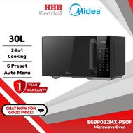 Midea 30L Microwave Oven EG9P032XM-PSOF Ketuhar with Wifi Control 2-in-1 Cooking 6 Preset Auto Menus