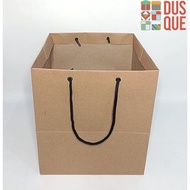 (10PCS) PAPER BAG 21x21x24CM 150GSM KRAFT PAPER BAG/ 21 X 21 X 24