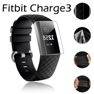 for Fitbit Charge 3 Watch Film Screen Protector HD TPU Ultra Thin Guard Film (Not Tempered Glass)