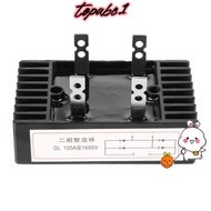 TOPABC Bridge Rectifier 100A, 2-Phase 4 Pin Bridge Rectifier, High Power 9.8*6*5.3cm 1600V QL-100A D