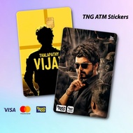 THALAPATHY VIJAY TNG - TOUCH N GO STICKER CARD / ATM CARD STICKER COVER, TNG CARD, ATM CARD