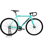 Fixed Gear Bicycle Fixed Gear Bicycle TSUNAMI Cyan (Bianchi) Color Matching 700C Aluminum Frame 30mm