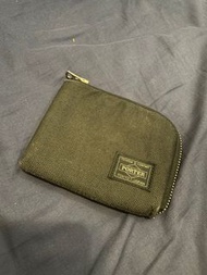 Tokyo Japan Porter 黑仔牛仔布 銀包