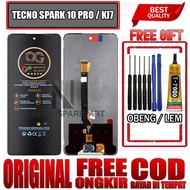 LAYAR FREE/ FREE GLUE + SCREWDRIVER LCD TOUCHSCREEN TECNO SPARK 10 PRO / KI7 TOUCH SCREEN KI7 FULLSE