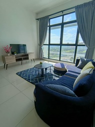 Pangsapuri 92 m² dengan 3 bilik tidur dan 2 bilik mandi peribadi di Putrajaya (Conezion, IOI Resort 