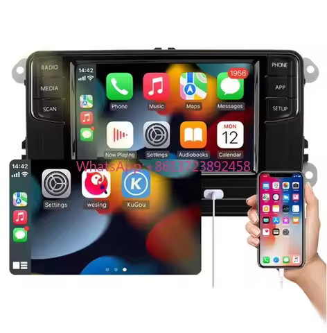 Android Auto Carplay RCD440 PRO 6RD035187B MIB Car Radios for VW Polo Passat B6 B7 Golf 5 6 Jetta MK