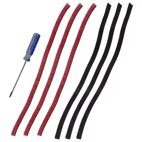 M04K 7Pcs Soft Plush Strip For Dyson V7 V8 V10 V11 Vacuum Cleaner Attachments Roller Brush Replaceme