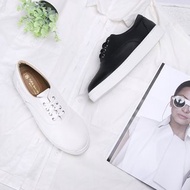 文藝小清新綁帶小白鞋 1BE59