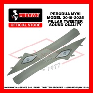 MOHAWK Car Audio M2-SERIES PERODUA MYVI A Pillar Tweeter Speakers - 25M2-MCP2(MV1925)